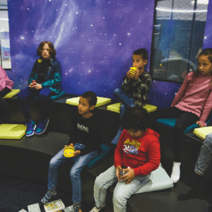 pabo student in het innovatielab